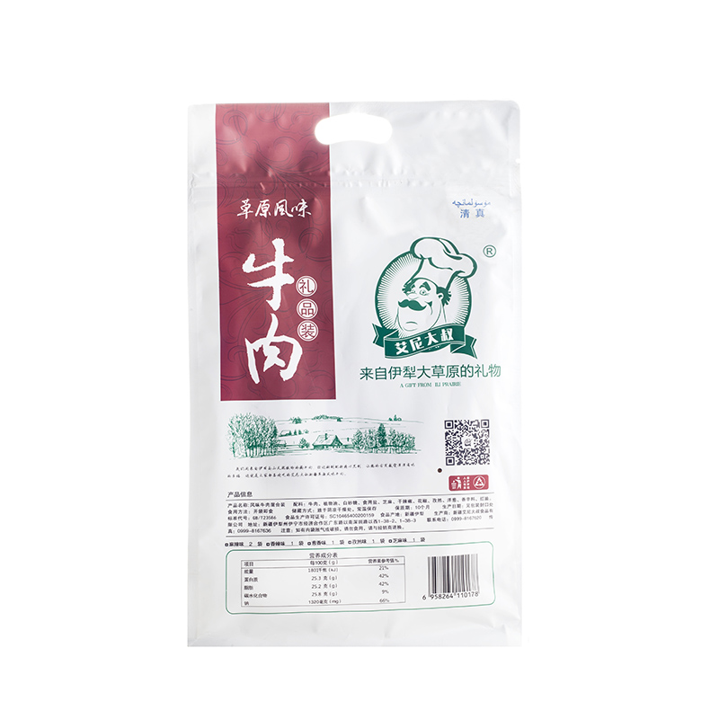 新疆风味牛肉干量贩装300g